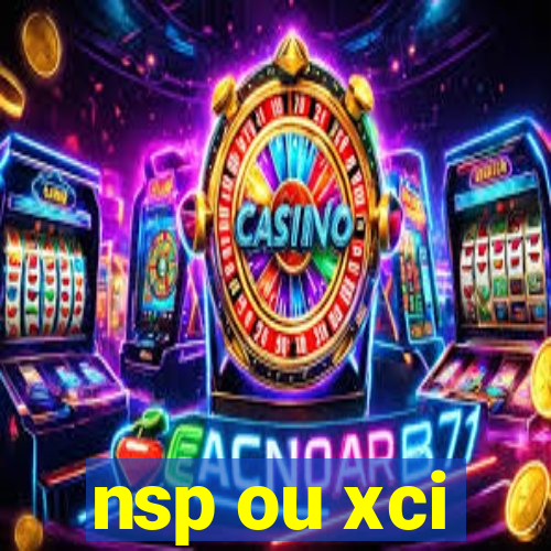 nsp ou xci